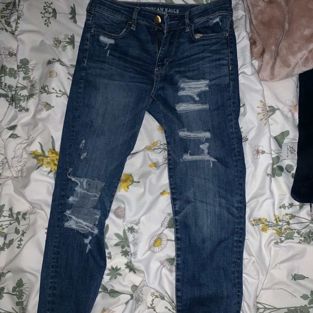 Ripped American Eagle Jeans
